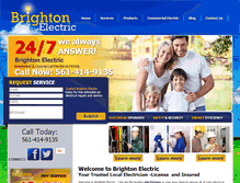 Tablet Screenshot of callbrightonelectric.com